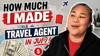 I Made THIS Much Selling Travel Part Time