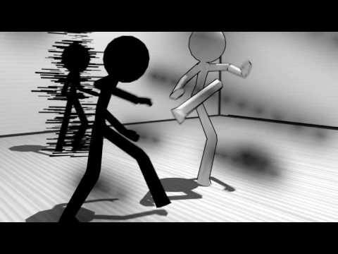 3DCGでスタイリッシュ棒人間アニメーション！