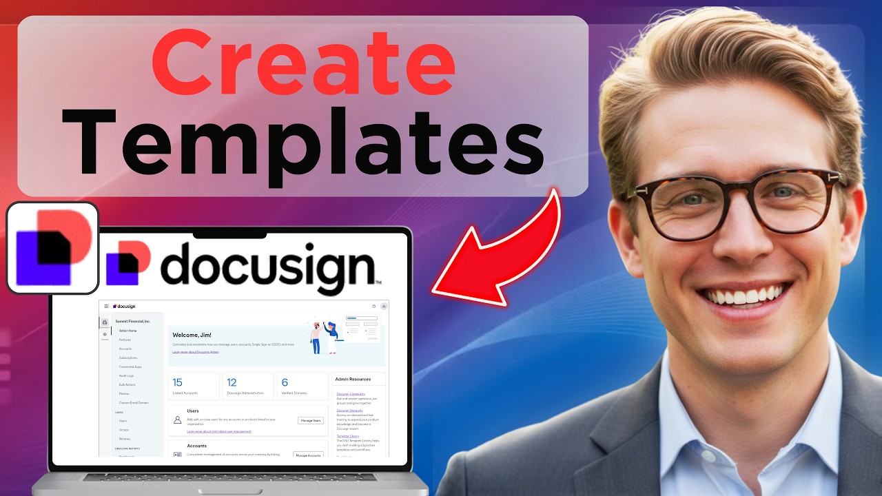 How to Create DocuSign Templates (Full Guide 2026) - YouTube
