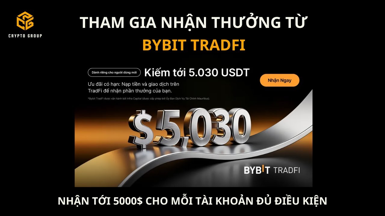 Tham gia ByBit TradFi nhận phần thưởng khủng - Airdrop Crypto