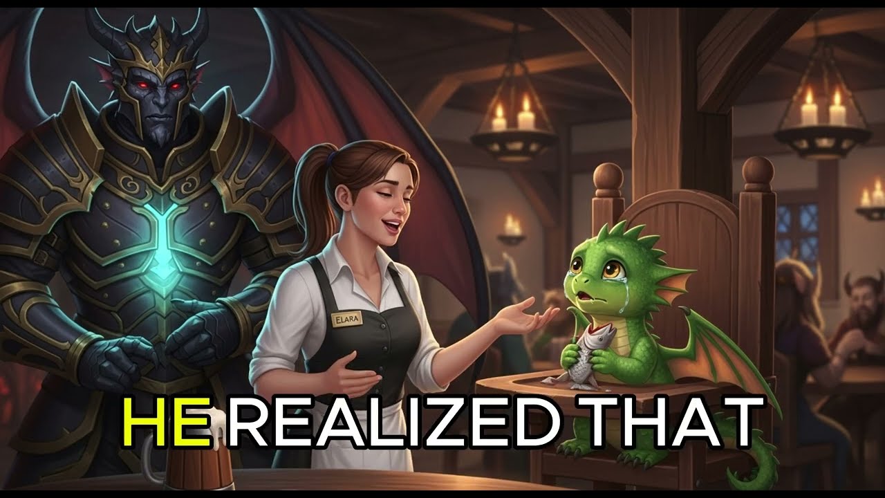 Dragon Emperor Sees Human Waitress Sing to His Crying Dragonling – and His Spirit ; HFY Story