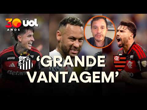 FLAMENGO HAS A 'BIG ADVANTAGE' AGAINST SANTOS! RODRIGO MATTOS DECLARES