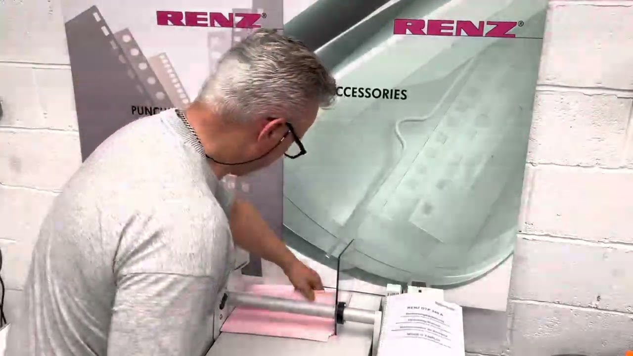 RENZ DTP-340a SeMi Automatic Punch For Sale