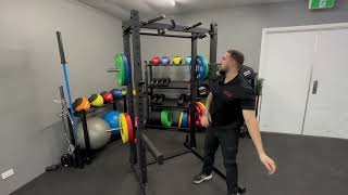 💪 Elevate your strength sessions and maximise your space with the Xpeed Alpha Half Rack!