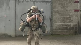 Gravity Industries - UK Tactical Jet Suit Drills [1080p]