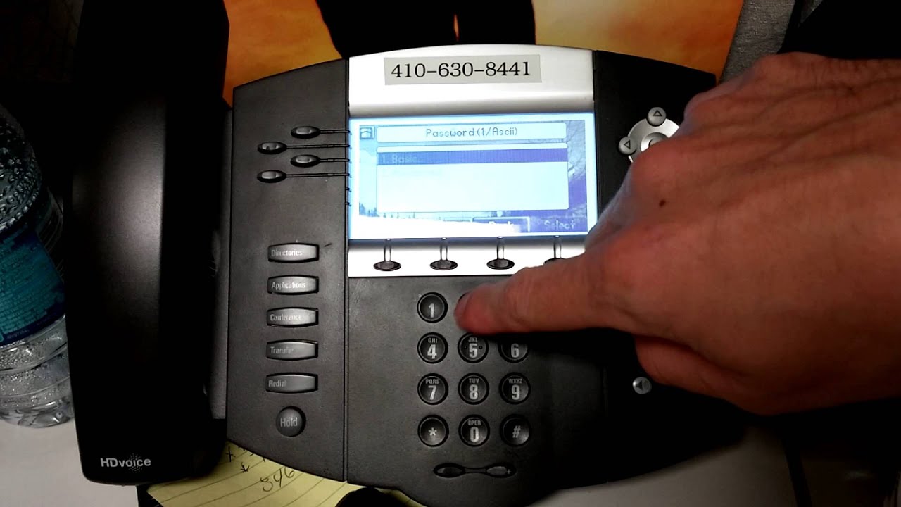 Reset Polycom Phone