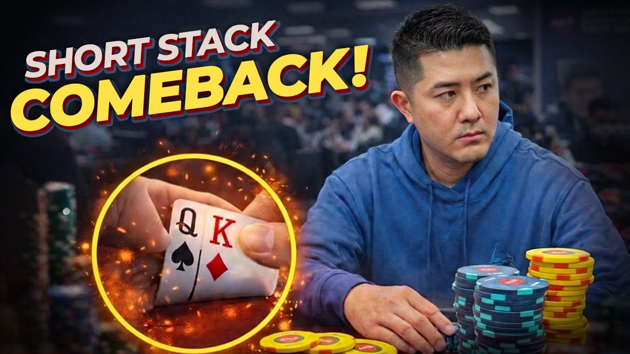 Down to 10BB - Can Andy Spin it Up?｜APT 2025