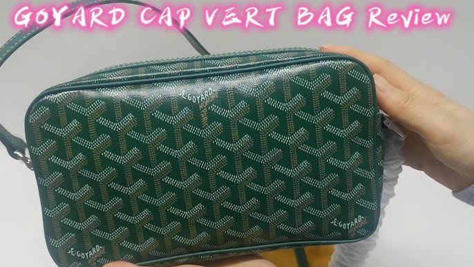 REAL vs FAKE Goyard 2019 Cap Vert Camera Bag 