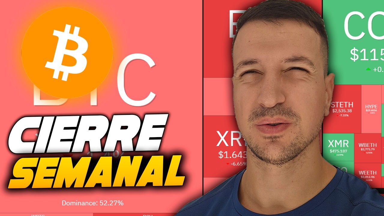 🔴¿SEGUIRÁN CAYENDO BITCOIN y ALTCOINS?| Análisis técnico BTC, ETH, XRP, SOL, CRIPTOS, ORO yPLATA