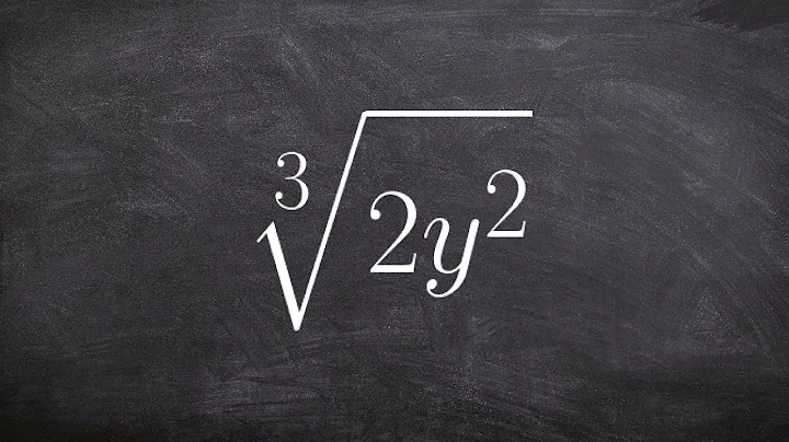 Learn how to rewrite a radical expression to fractional exponents