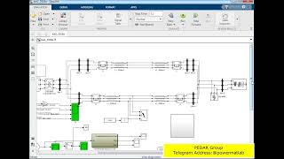 Matlab Simulation file for Analysis of Loss of Excitation Protection Scheme of Synchronous Generator