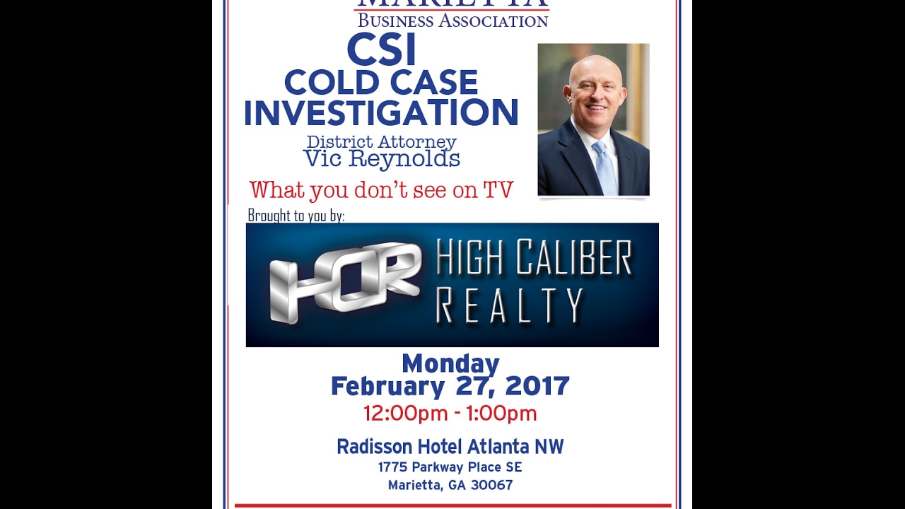 Brent’s Big Invite to the MBA featuring Vic Reynolds, D.A. Extraordinaire