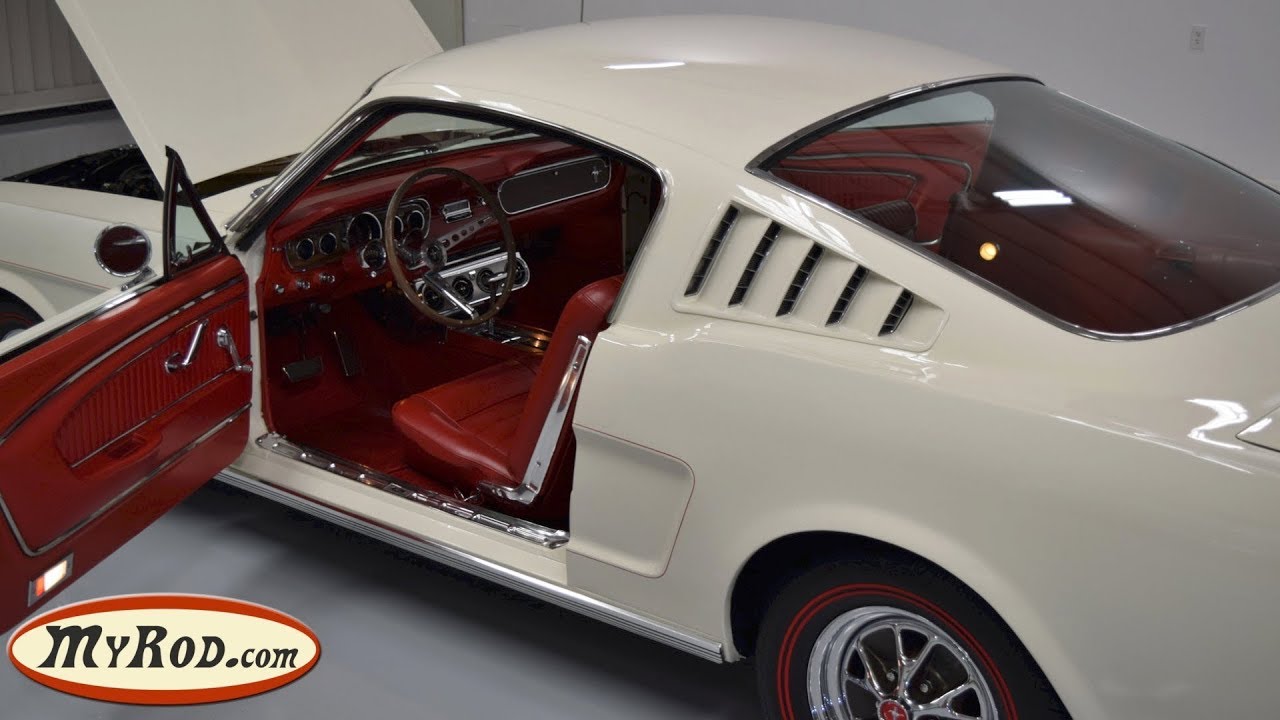 1965 Mustang 2 2 Fastback With Red Pony Interior Myrod Com