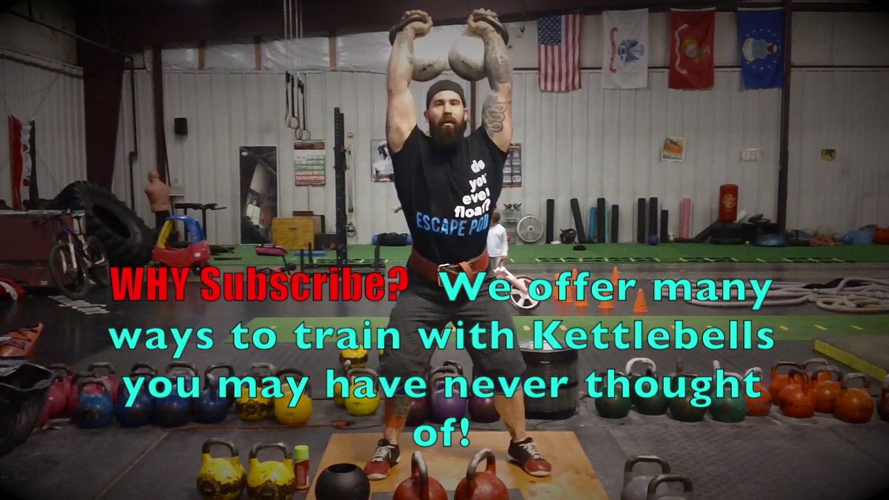 Heavy Kettlebell Jerk Overload Training w Joe Daniels