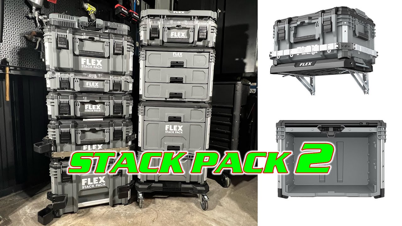 FLEX Stack Pack Modular Storage Video Review - STR