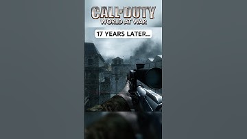 NO SCOPE?! NICE! - World at War, 17 Years Later #cod #worldatwar #nostalgia