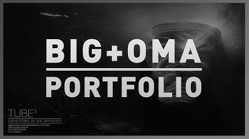 Architecture Portfolio that got me into BIG and OMA