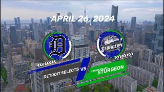 2024 Hockey Hall of Fame Tournament - 2015 Sturgeon vs Detroit Selects - Apr 26, 2024