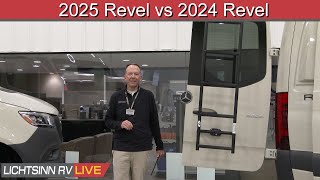 The 2024 Winnebago Revel vs the 2025 Winnebago Revel  LichtsinnRV.com