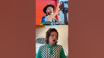 Are these things overrated or underrated? Let me know if you agree with me!