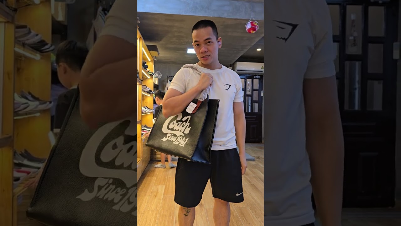 [Eng] Coach Relay Tote Bag by Factory Outlet