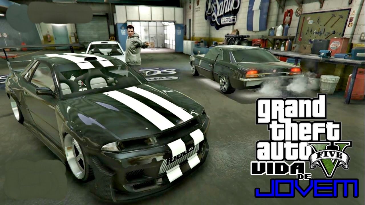 jogos friv GTA V: VIDA DE JOVEM | FUI TESTAR O CARRO na pista que vou COMPETIR CONTRA O PLAYBOY #EP.15