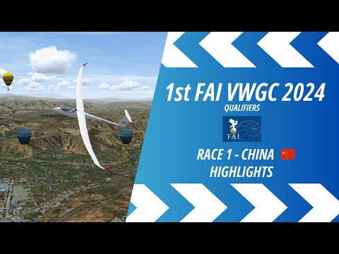 Highlights: Qualifiers - Race 1 - China - 1st FAI Virtual WGC 2024