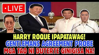 MGA DATING TAO NI DUTERTE INIIMBESTIGAHAN NA TUNGKOL SA GENTLEMANS AGREEMENT!