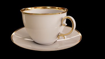 Realistic Cup Plate Modeling in Maya | Maya Tutorial for Beginners | CGVISION