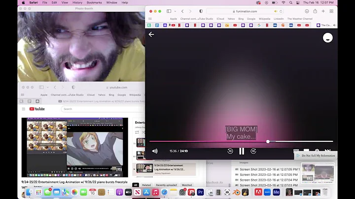 2/16-17/23 Entertainment Log Animation w/ 2/15/23 wrong way to eat lo mein freestyle (125% speed)