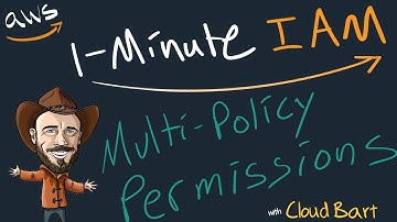 Multi-Policy Permissions at AWS - 1-Minute IAM Lesson
