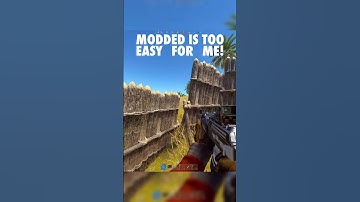 MODDED IS TOO EASY FOR ME! #rust  #rustgame  #rusttok  #rustpc  #rustconsole
