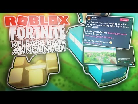 Roblox Fortnite Official Release Date Announced New Gameplay Youtube - roblox fortnite official release date announced new gameplay