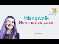 Polish for Beginners | Mianownik / Nominative Case | Polish Genders | A0