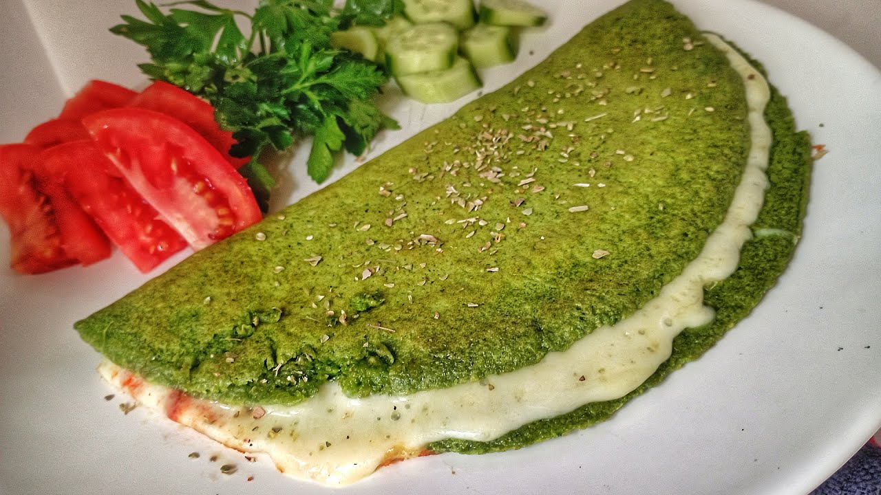 ✅ISPANAKLI: Yeşil Omlet Tarifi