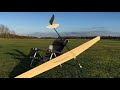 Arthobby adventure e 28m   maiden flight