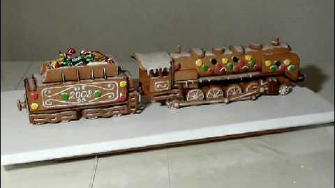 Gingerbread train - Pepperkaketog