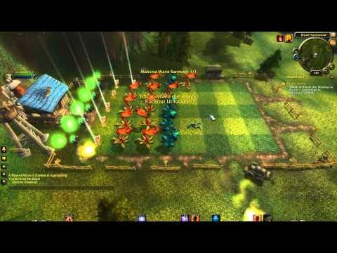 Warcraft - Cataclysm: Peacebloom Vs Ghouls (Plants Vs Zombies Wow Quest) - Youtube