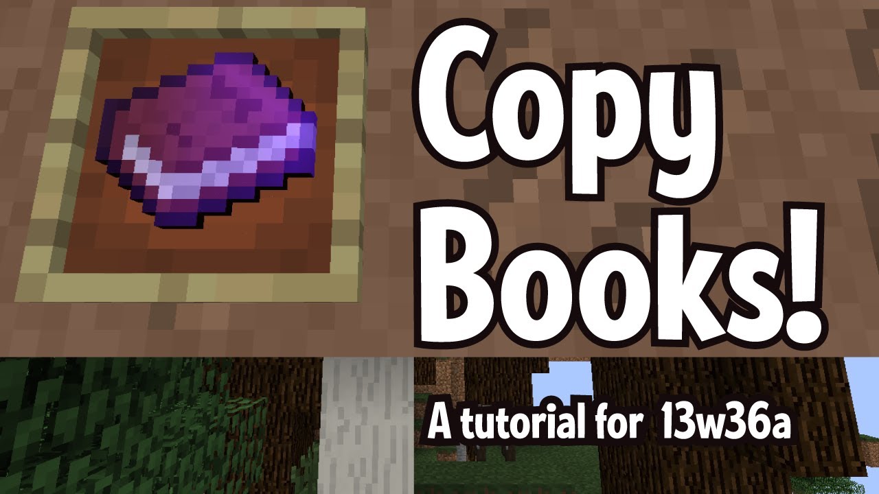 Minecraft 23w23a - How to copy books! Bonus fantasy writing tip!