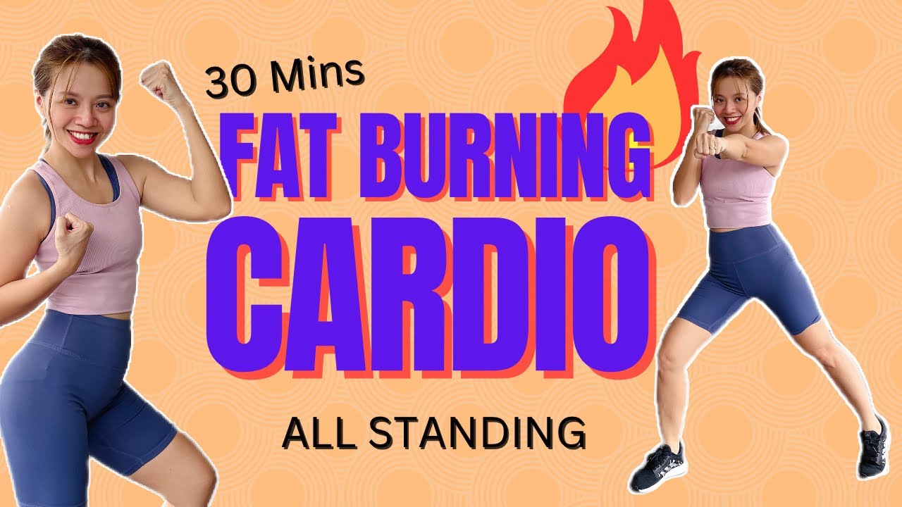 Burn 400 Calories FULL BODY FAT BURNING WORKOUT | ALL STANDING - YouTube