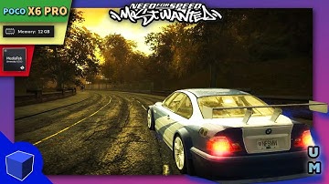 POCO X6 PRO- Emulador PS2 - AetherSX2  ( Need For Speed Most Wanted Black Edition )