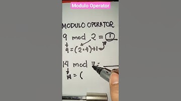 Modulo Operator | Modulo#shorts#maths#mathematics#trending#viral