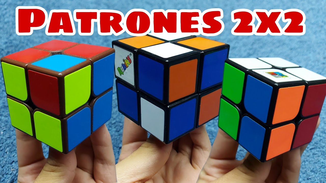 Patron De Cubo Rubik Los 7 Mejores PATRONES para el Cubo 2x2 - YouTube
