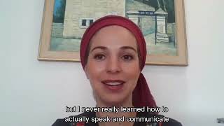 Speak Hebrew | Faygie Schneider in a warm recommendation | Noa Har-Paz | Hebrew in the Spotlight by Speak Hebrew with Noa - Hebrew in the Spotlight 211 views 8 months ago 2 minutes, 22 seconds