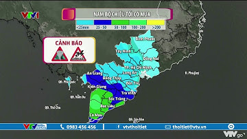 Cảnh báo thời tiết 17/11/2022 | Nam Bộ chiều tối có mưa | VTVWDB