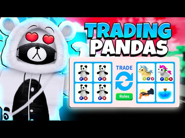 Panda, Trade Roblox Adopt Me Items