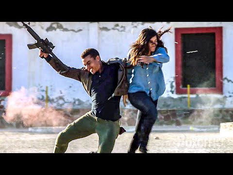 Between the DEA and the cartel's bullets | Miss Bala | CLIP