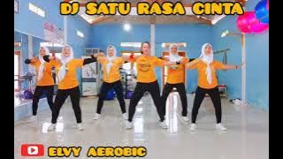 DJ SATU RASA CINTA(satu rasa mengapai bahagia) TIKTOK VIRAL 2022//SENAM KREASI//BY ELVY AEROBIC