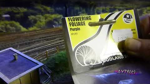 Building A Model Railway - Scenics (Adding Greenery)