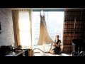 how to iron a wedding dress